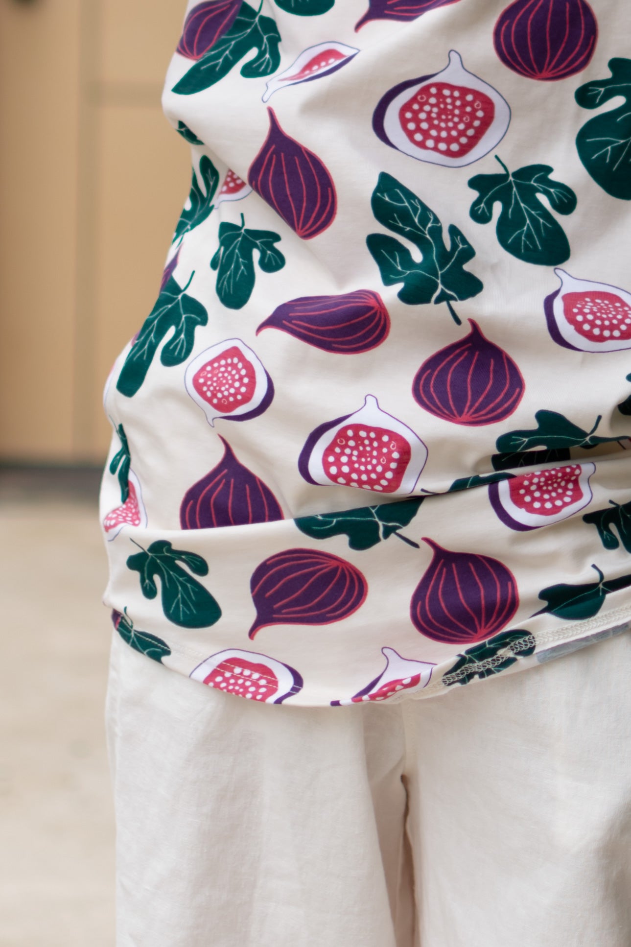 Fig Print T-shirt