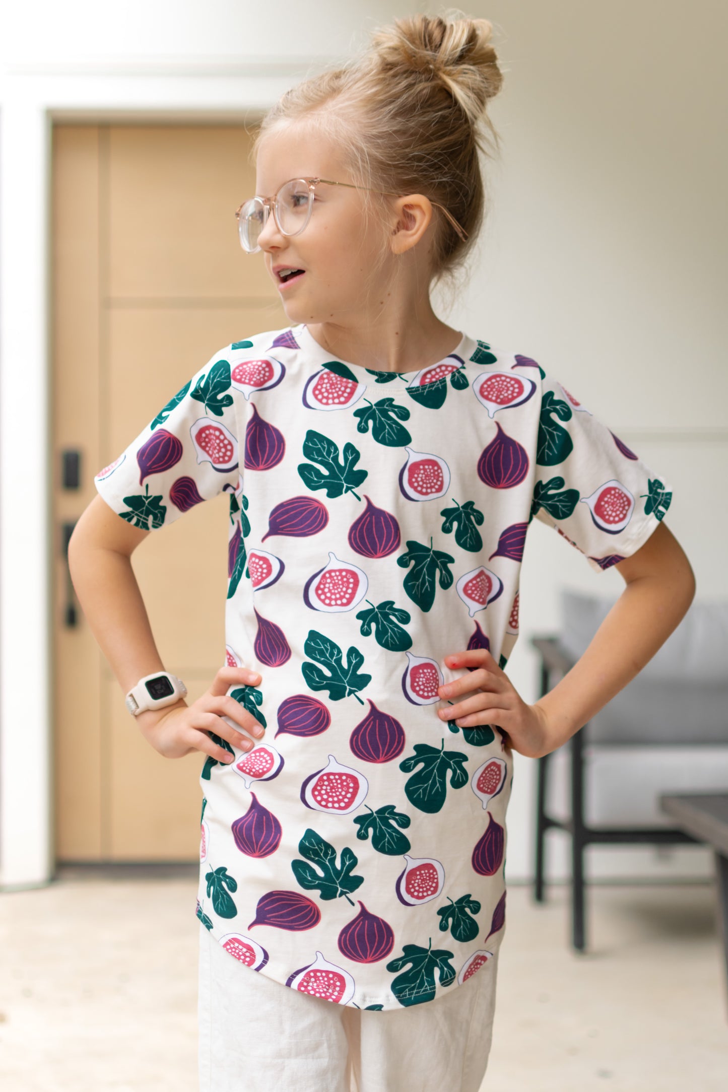 Fig Print T-shirt