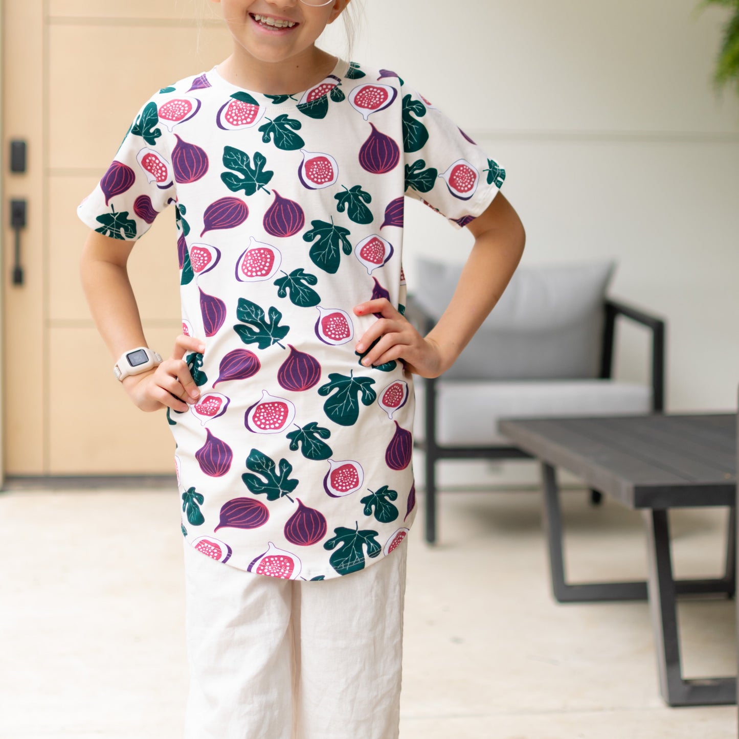 Fig Print T-shirt