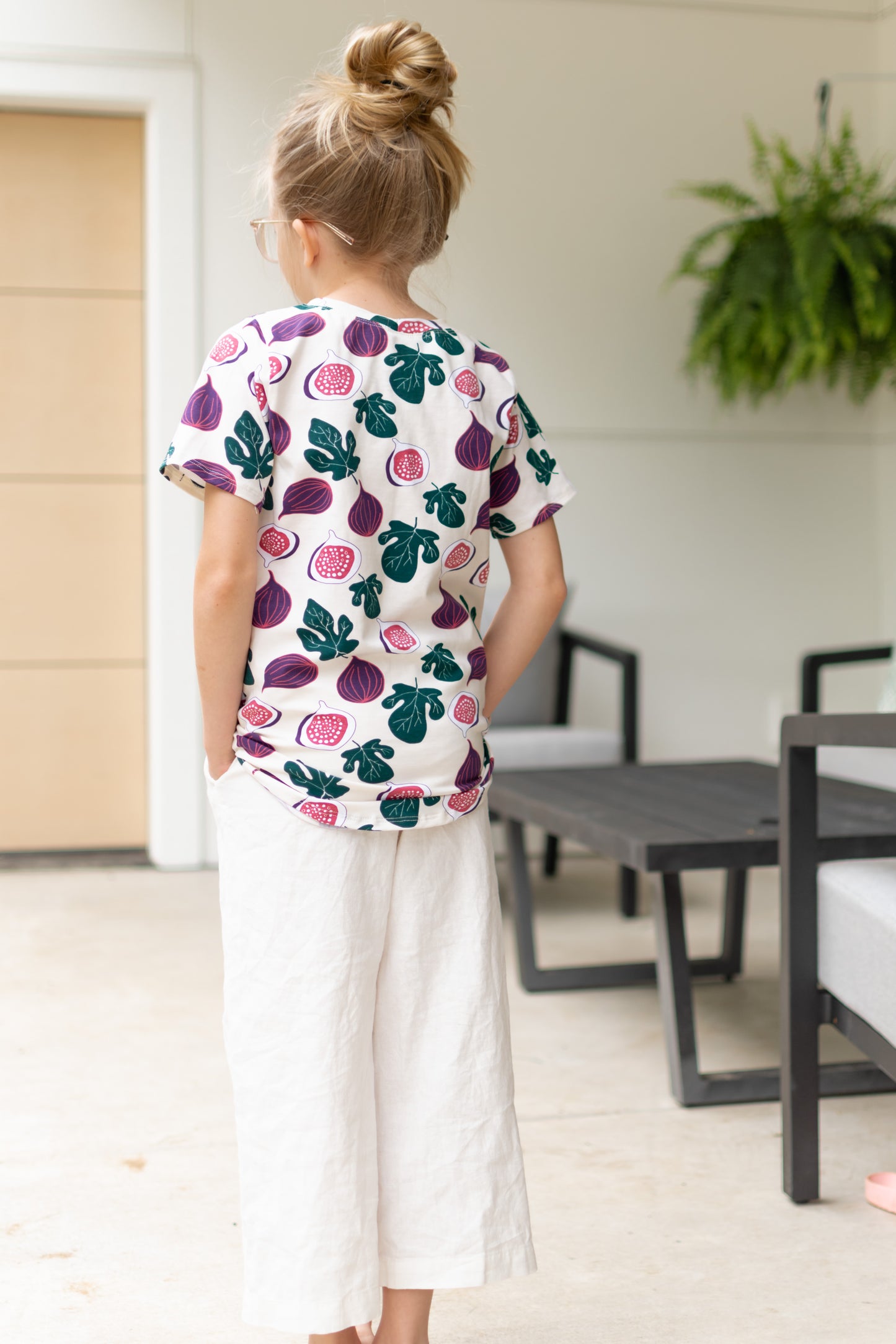 Fig Print T-shirt