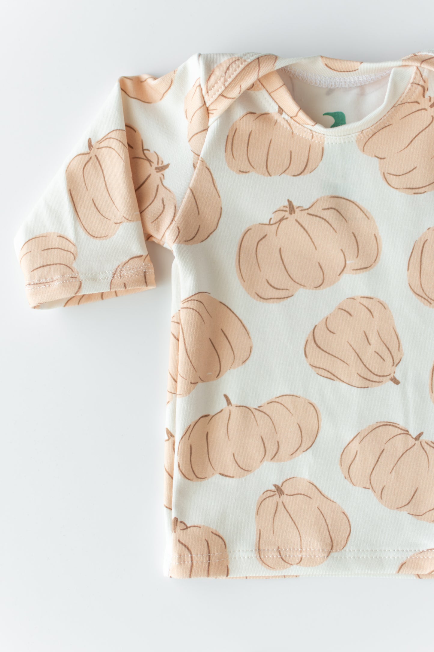 Pumpkin Baby Outfit Set Pants Shirt Hat and Mittens