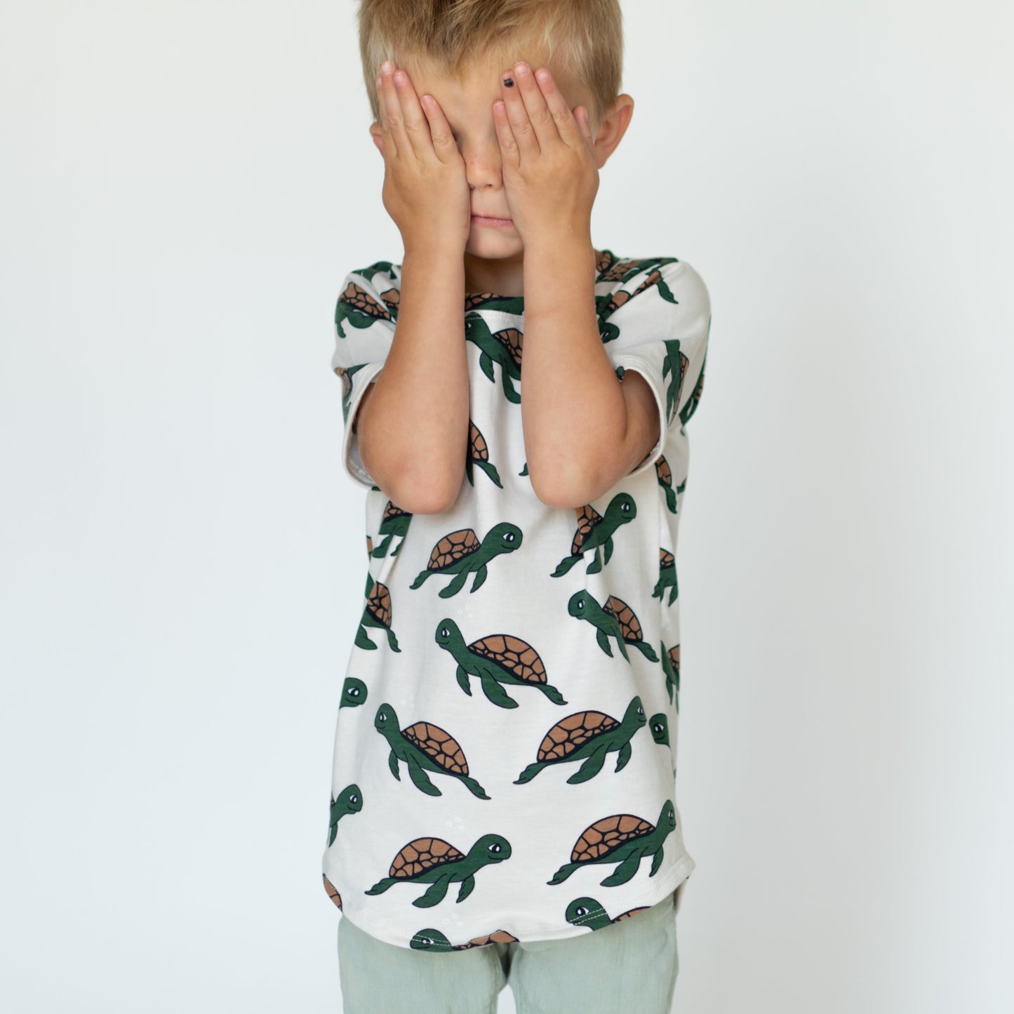 Turtle T-shirt Long Length