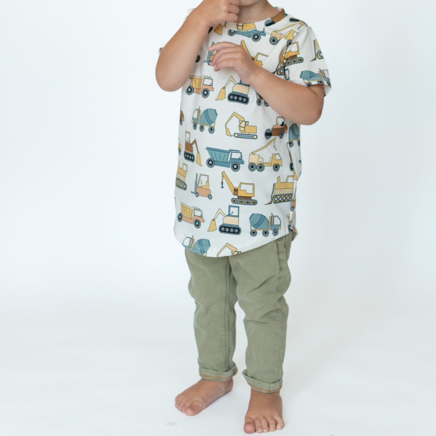Construction T-shirt Long Length