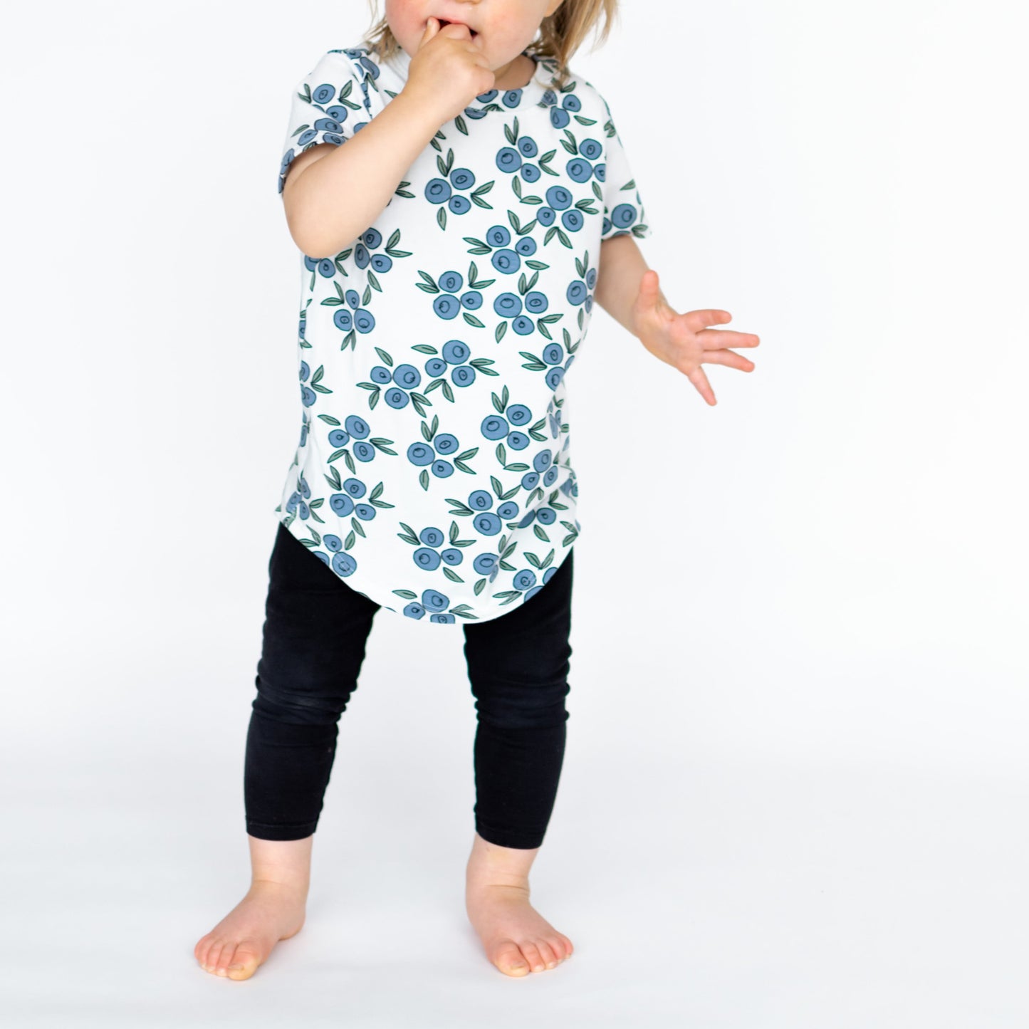 Blueberry T-shirt Long Length