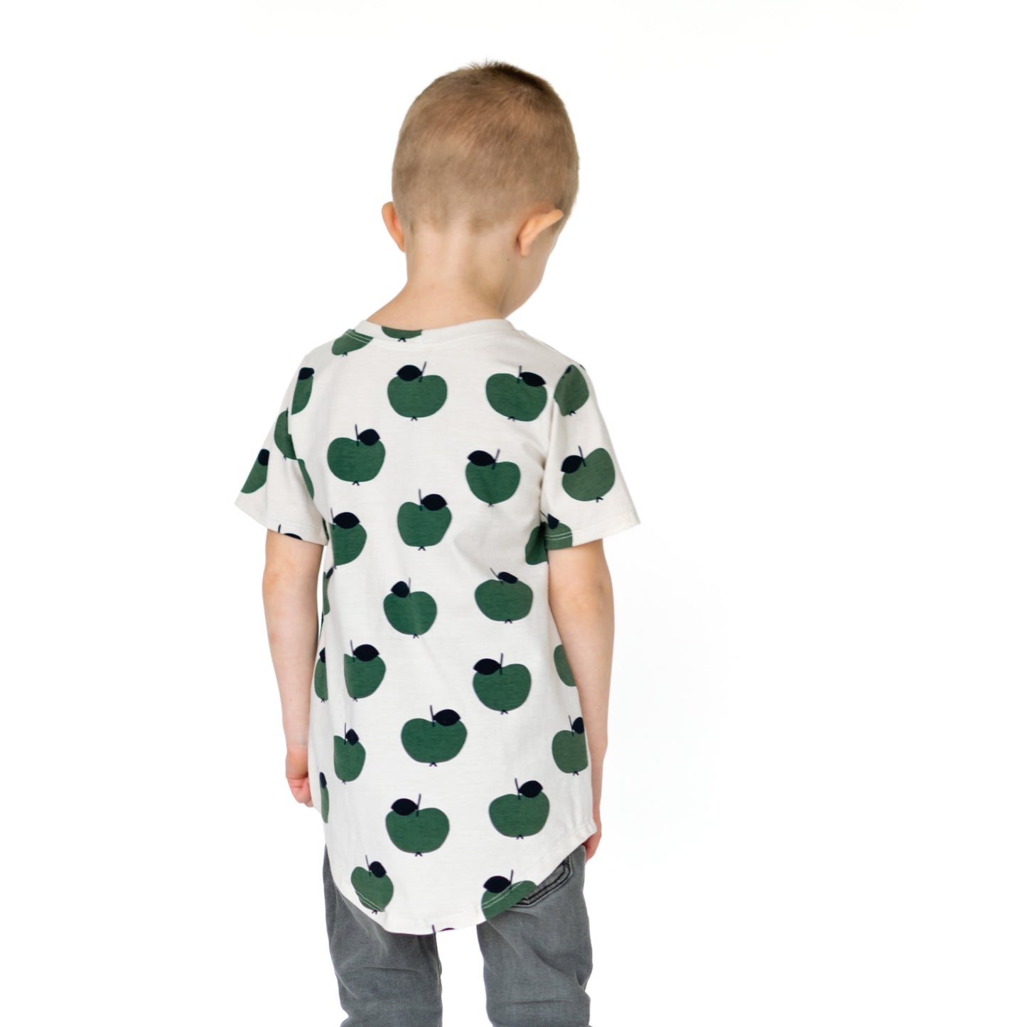 Green Apple T-shirt Long Length