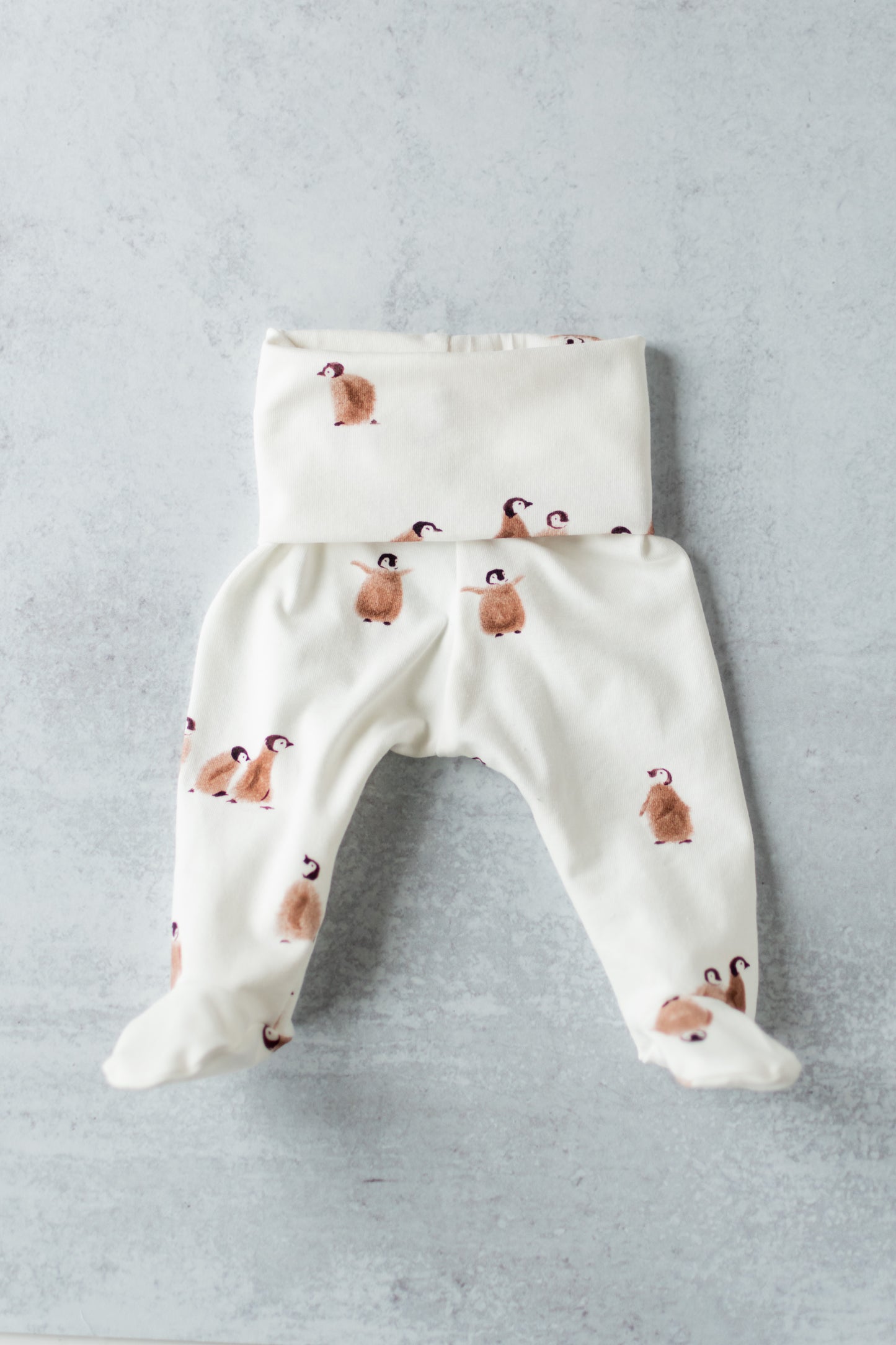 Penguin Baby Outfit Set Pants Shirt Hat and Mittens