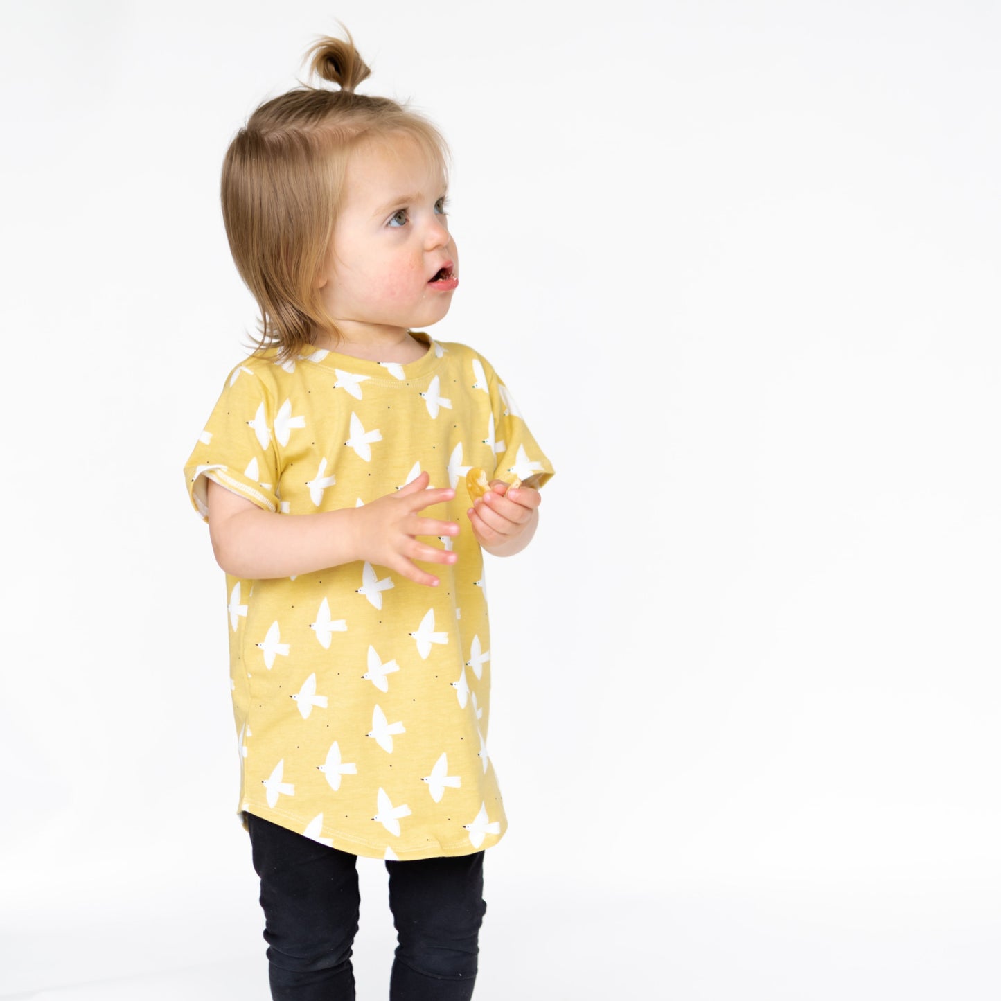 Yellow Dove T-shirt Long Length