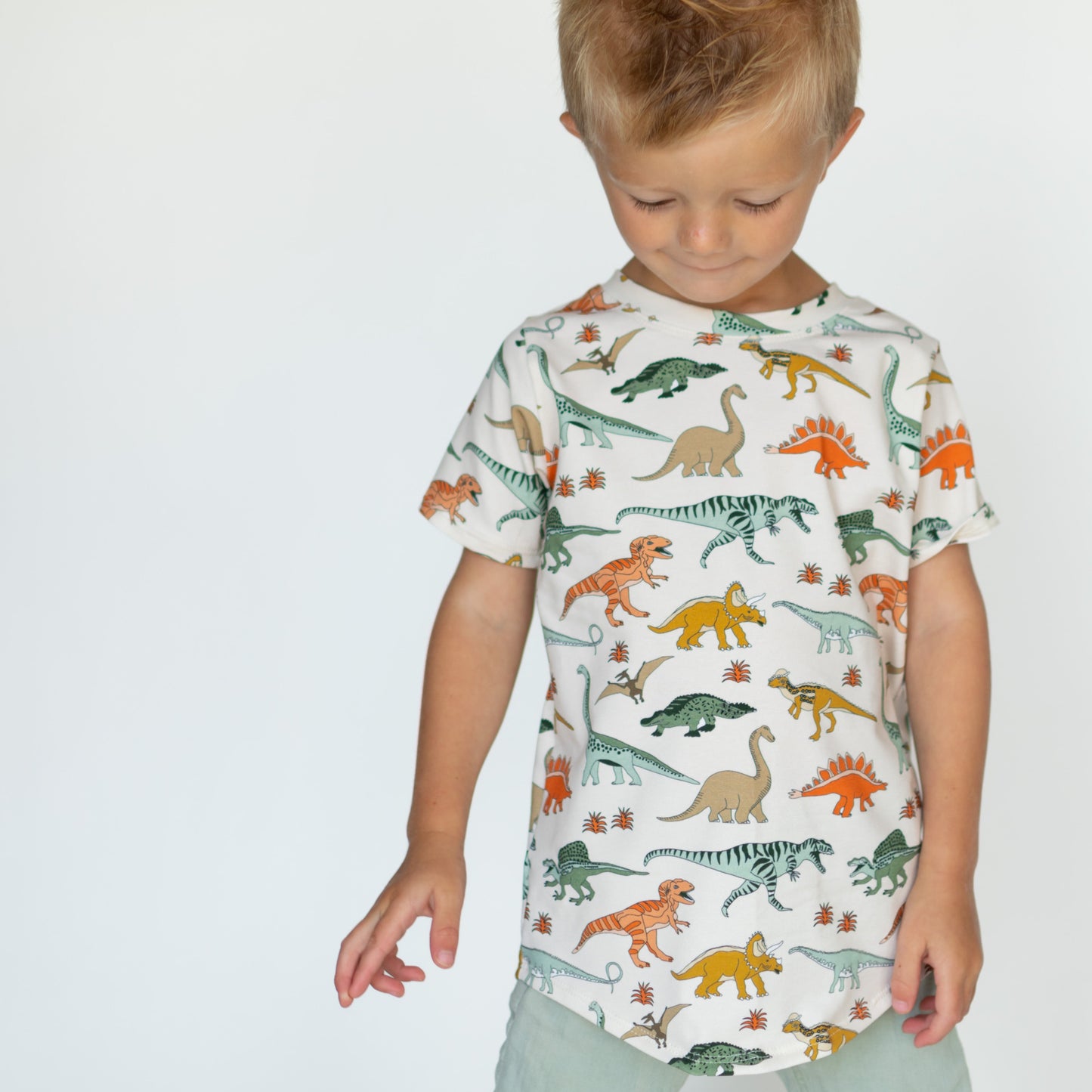 Dinosaur T-shirt Long Length